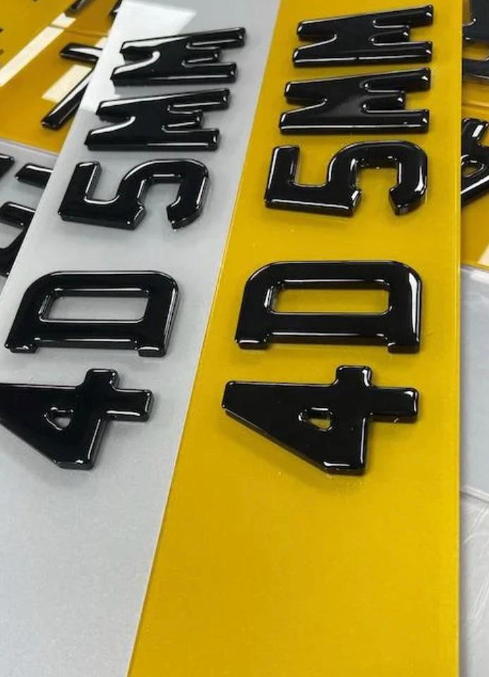 Custom Replacement Number Plates | 5mm Gel | UK Legal
