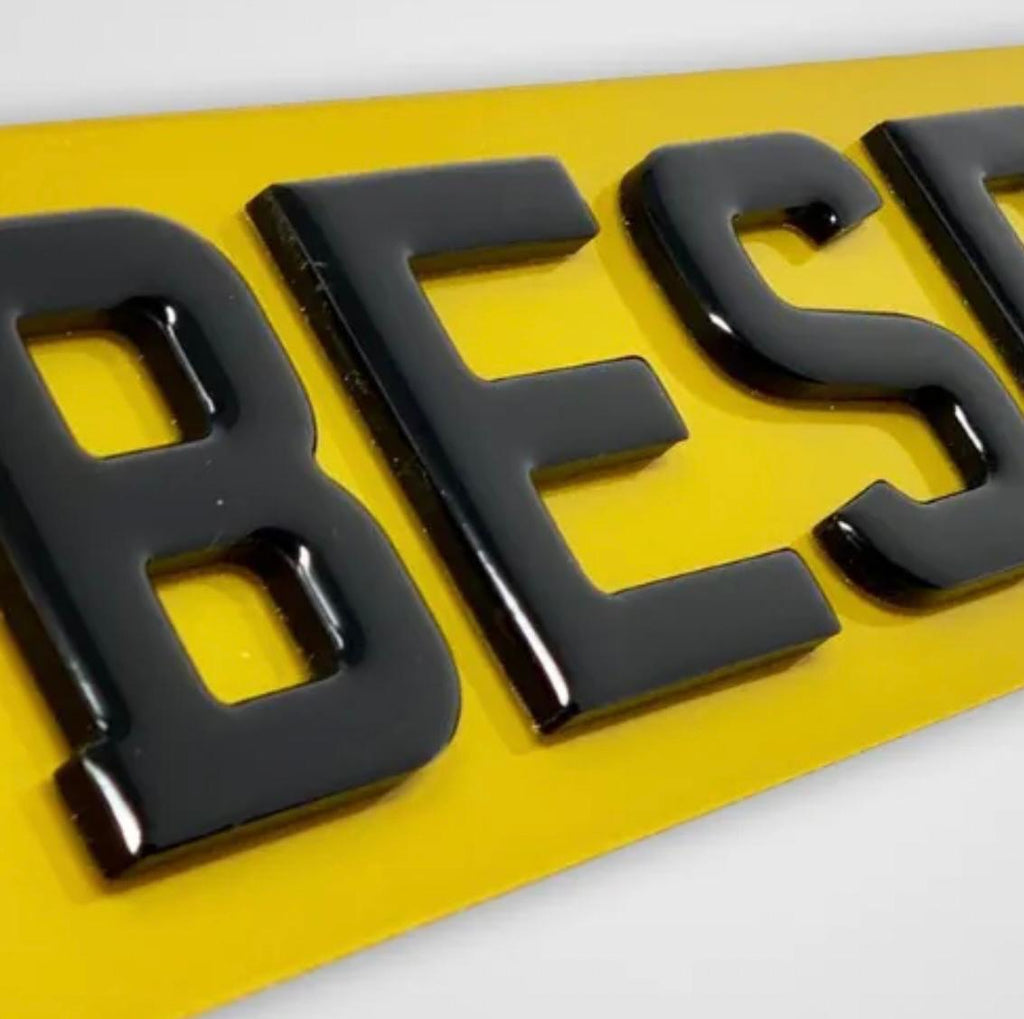 Custom Replacement Number Plates | 5mm Gel | UK Legal